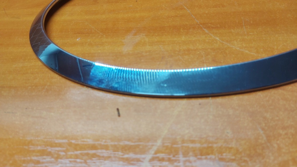 Рамка панель фары молдинг решётка лампы хром левая левый перед mini f55 f56 f57 Доставка