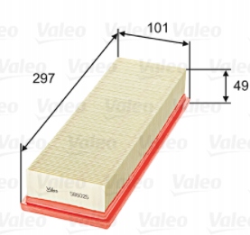 фото №2, Фільтр повітря renault clio peugeot 306 1.8/2.0