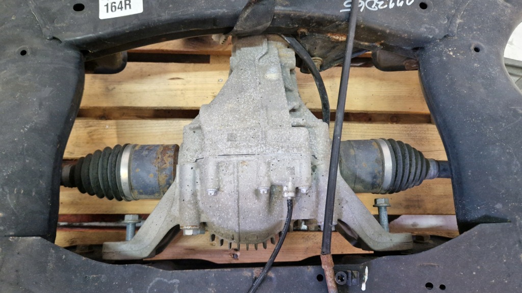 фото №7, Підрамник підрамник підвіска задня mercedes ml w164