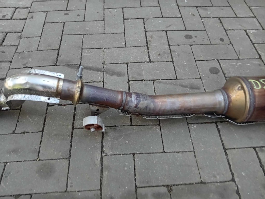 фото №3, Citroen ds7 вихлоп каталізатор труба