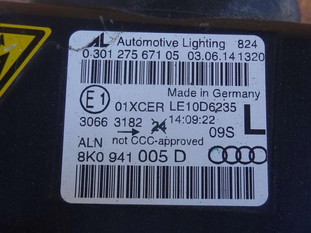 Купить Audi a4 b8 8k рестайлинг  фара левая перед передняя bixenon led комплект  8k0941005d