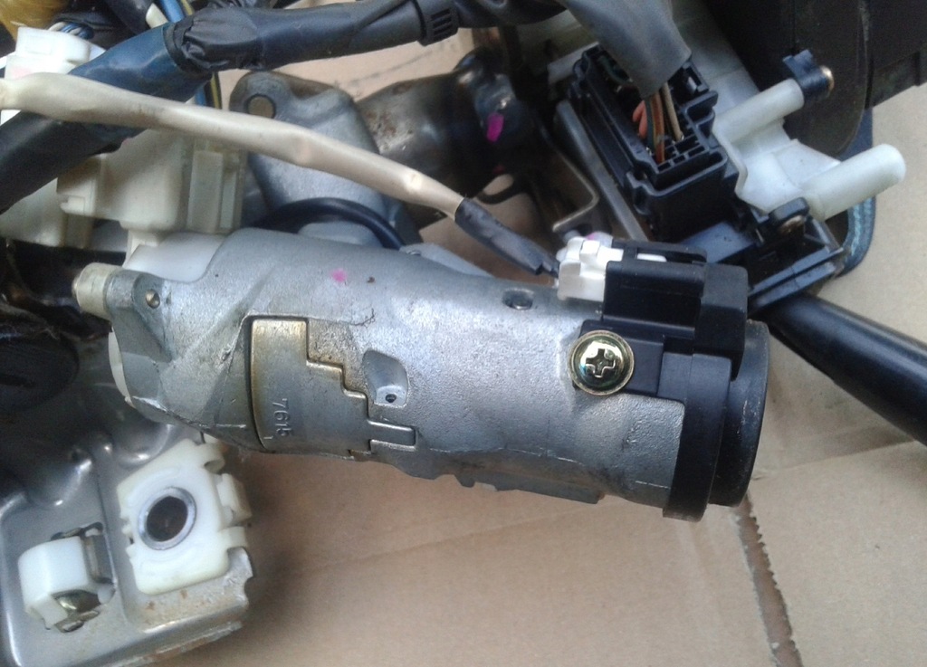 фото №9, Набор стартовый бортовой компьютер замок зажигания toyota corolla e11 2,0 d4d 89666-12320