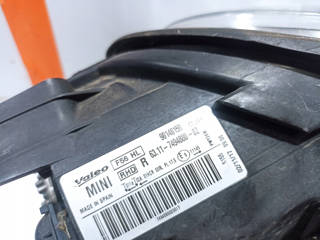 Mini cooper f55 фара правый  передняя led 7494880 Недорого