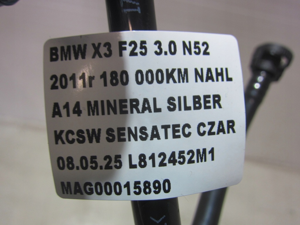 фото №11, Bmw x3 f25 f01 f10 3.0 n52 клапан вентиляции бака 13907618650 7618650