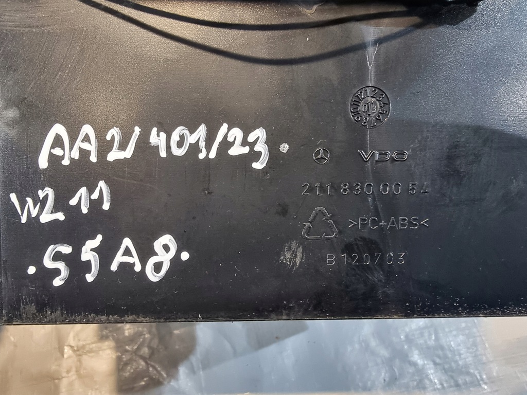фото №12, Панель кондиціонера оригінальний номер 2118300085 mercedes e klasa w211
