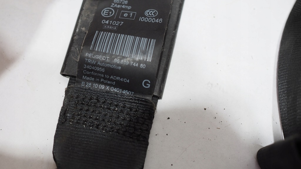 фото №5, Ремни натяжитель натяжитель peugeot 5008 i оригинал kpl