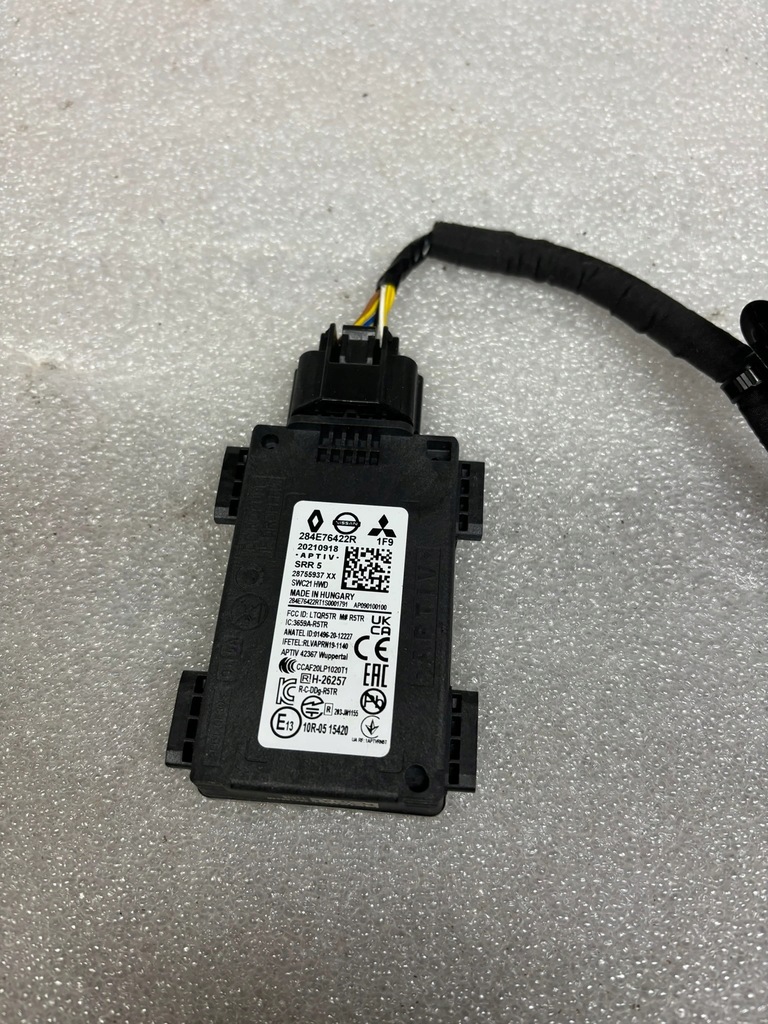 фото №1, Модуль радар задняя задний captur ii 2 284e76422r org