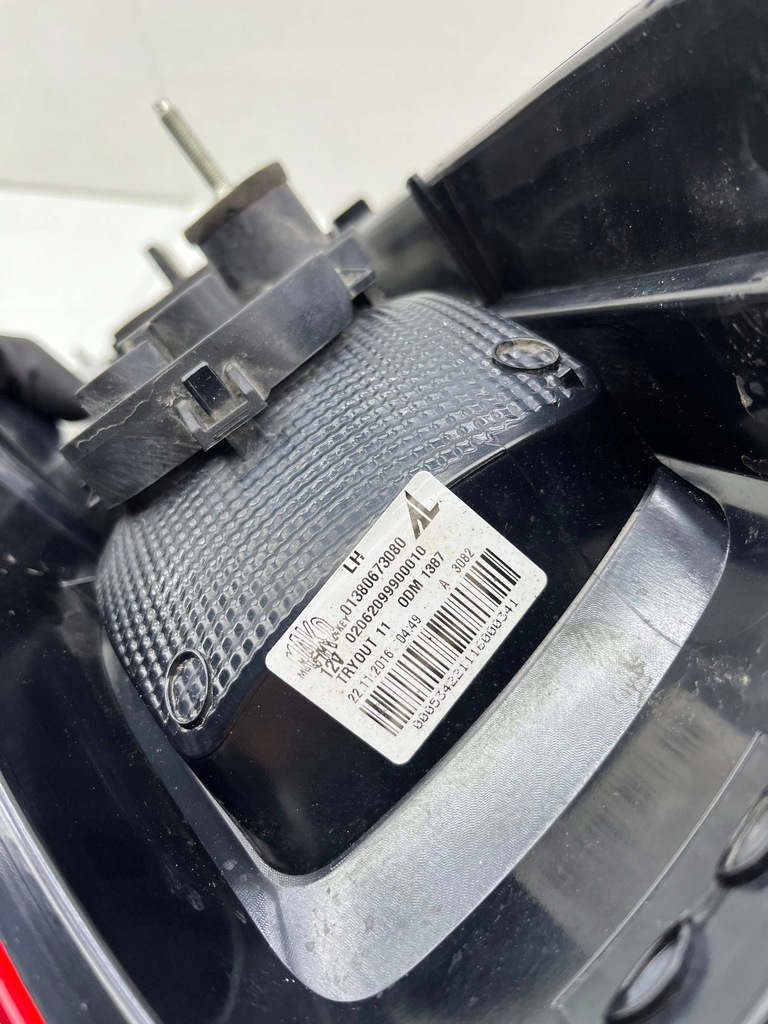 фото №12, Citroen jumper iii левая лампа задняя 01380673080