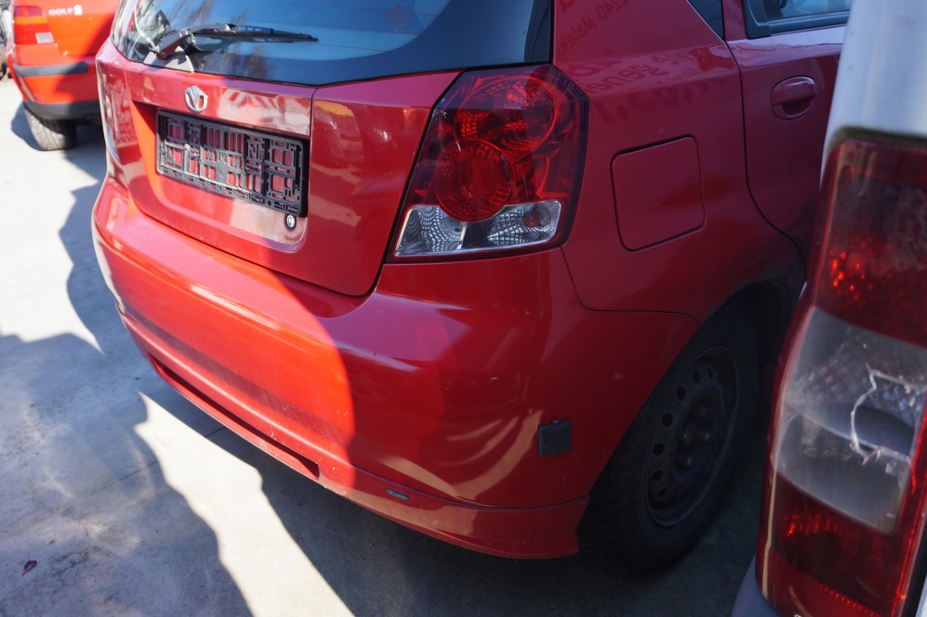 фото №13, Aveo kalos t200 03- бампер задня kompletny 73l