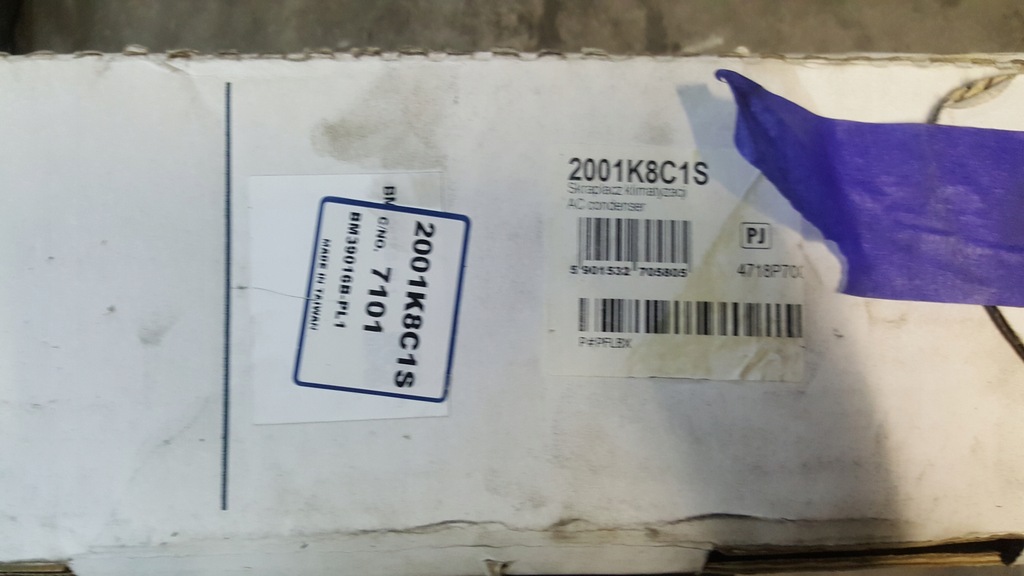 фото №5, Радіатор кондиціонера bmw 3 e90 e92 e92 e93 04-12