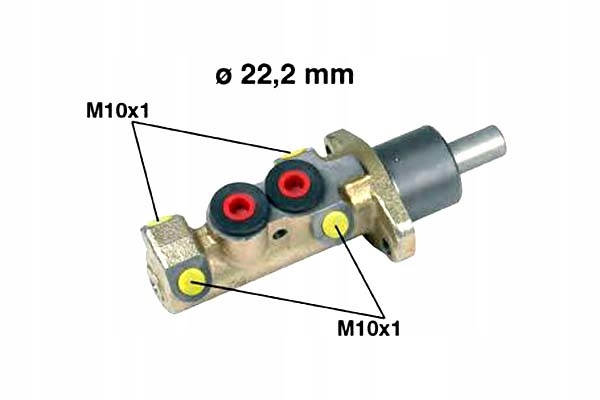 фото №1, Metelli насос тормозная +gratisy