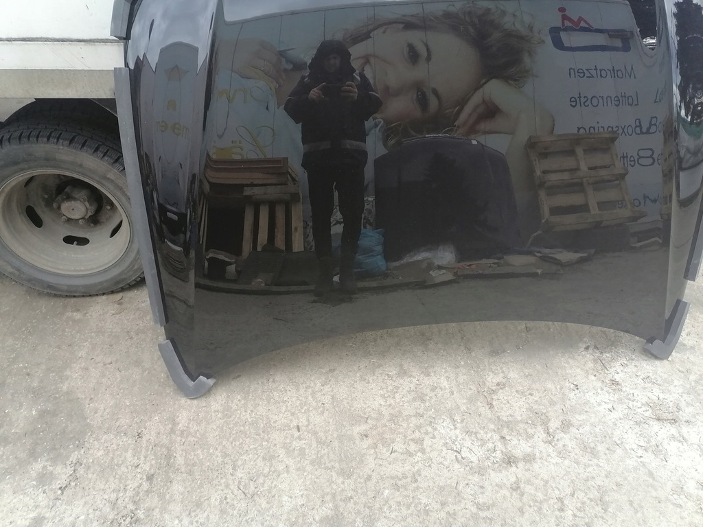 фото №6, Капот кришка двигуна audi a4 b8 przedlift lz7l