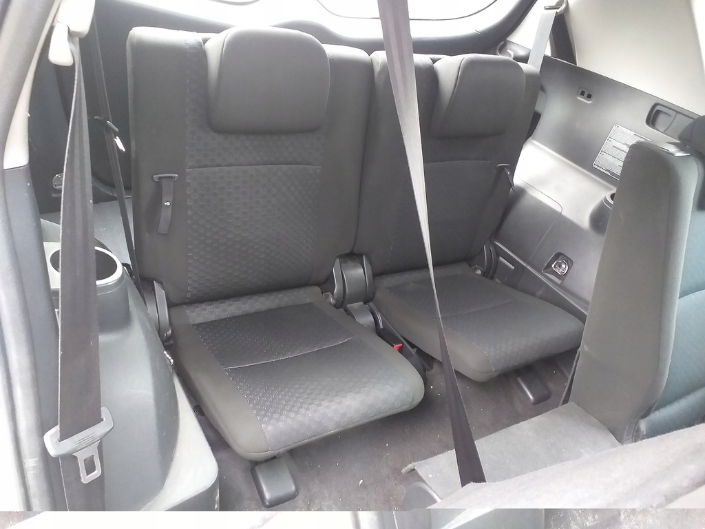 фото №7, Toyota verso 09 van заднее сиденье сиденье ремни переходник