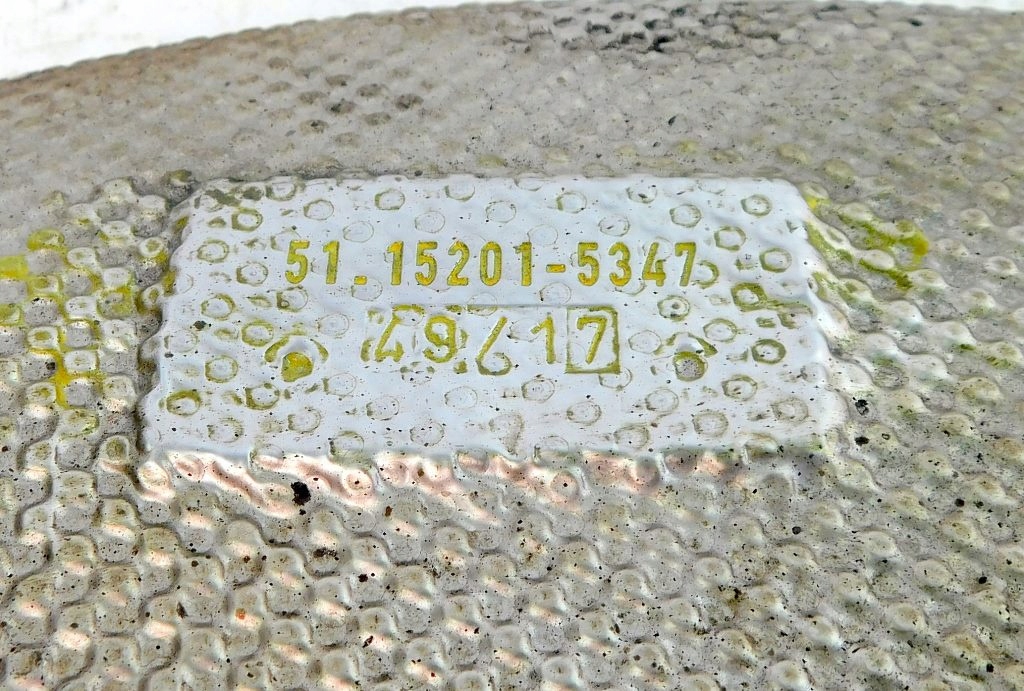 Man tgx рестайлінг  18r 460km euro 6 труба вихлопна каталізатора 51.15201-5347 Зі Шроту