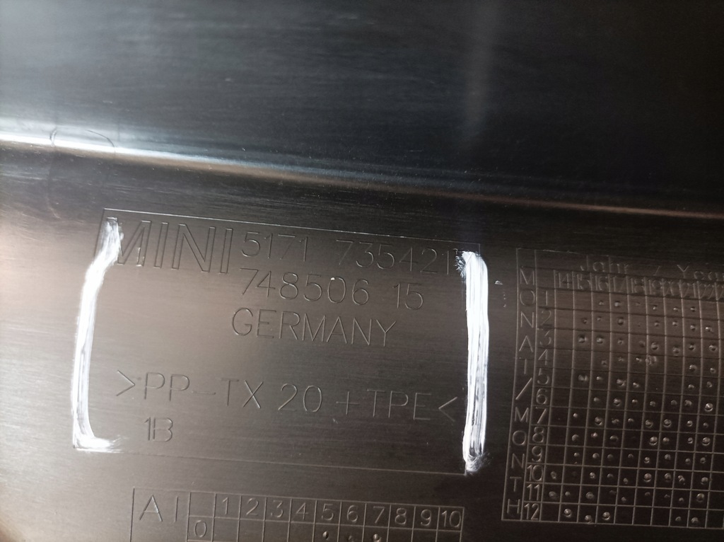 фото №9, Жабо пластиковий mini clubman f54 7354217