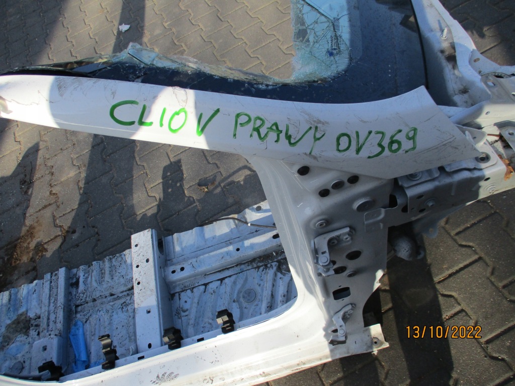 фото №2, Renault clio v hb поріг правий блок двигуна