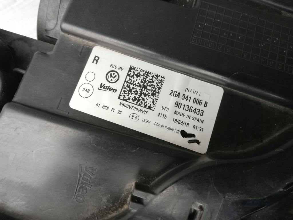 фото №4, Vw t-roc фара правый лампа 2ga941006b