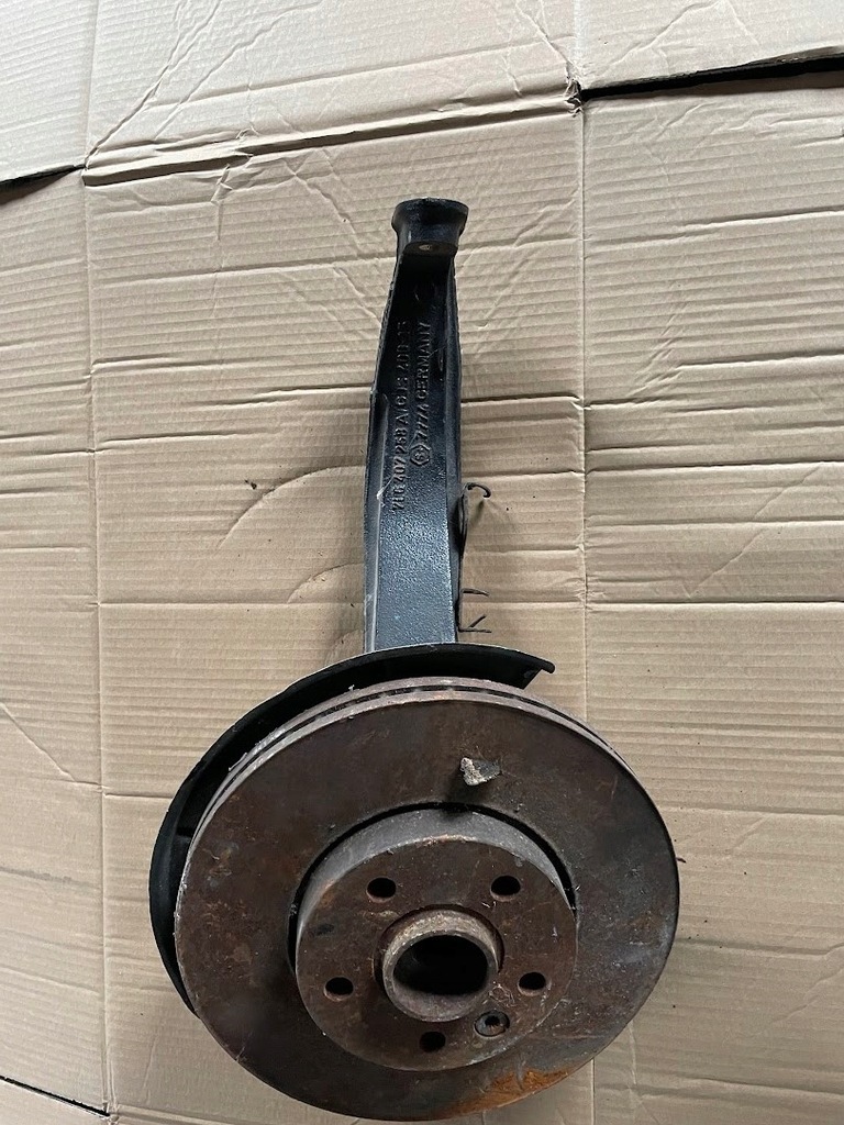 фото №11, Поворотний кулак перед правий vw touareg 7l 2.5 tdi 02-06r