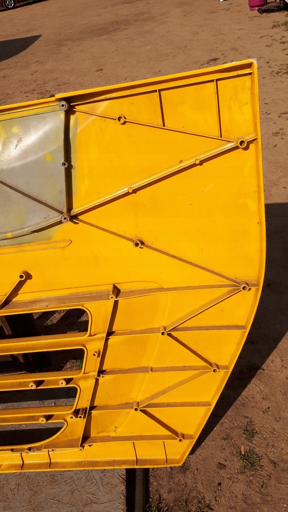 фото №10, Капот решётка радиатора iveco stralis i 02-07 жёлтая 4+/5pń