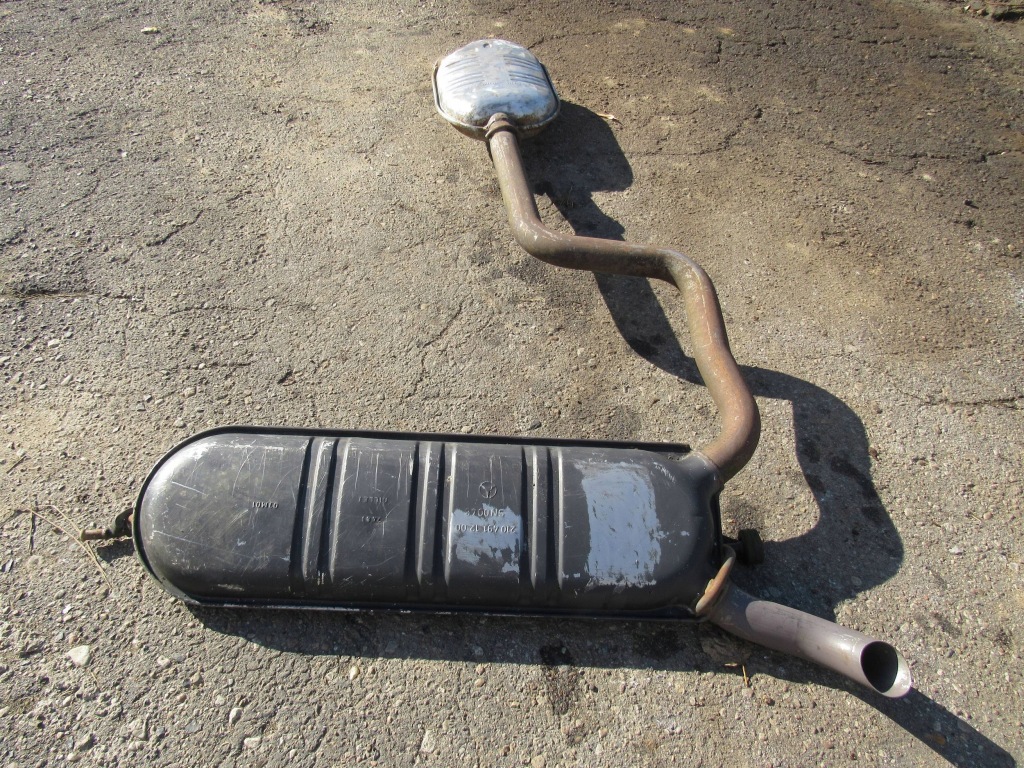 Гаситель конечный выхлоп mercedes-benz e w210 210 2.6 a2104911200 с Разборки