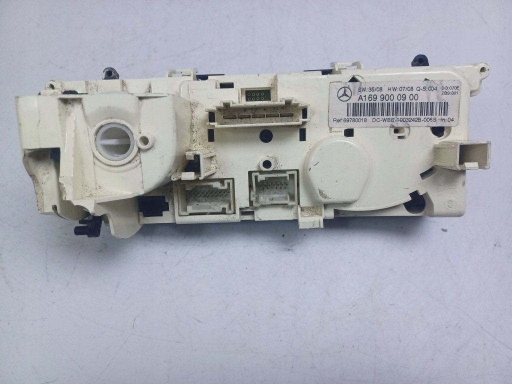 Панель кондиціонера mercedes-benz a w169 169 a1699000900 Недорого
