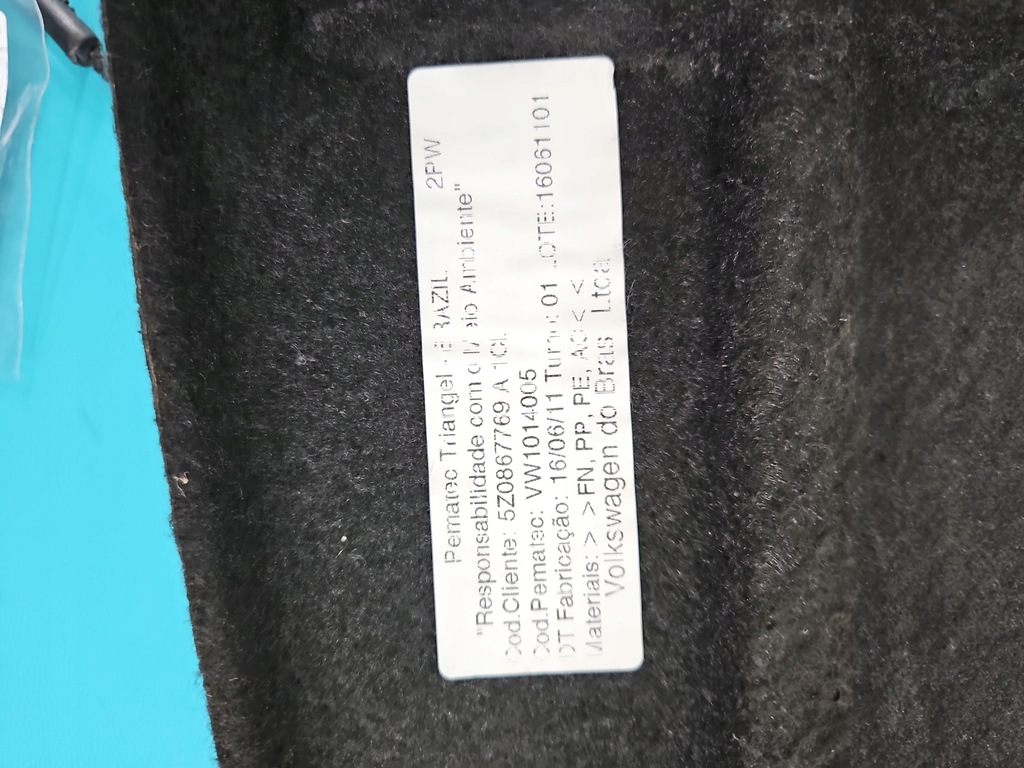 фото №7, Полка задняя задняя багажника vw fox