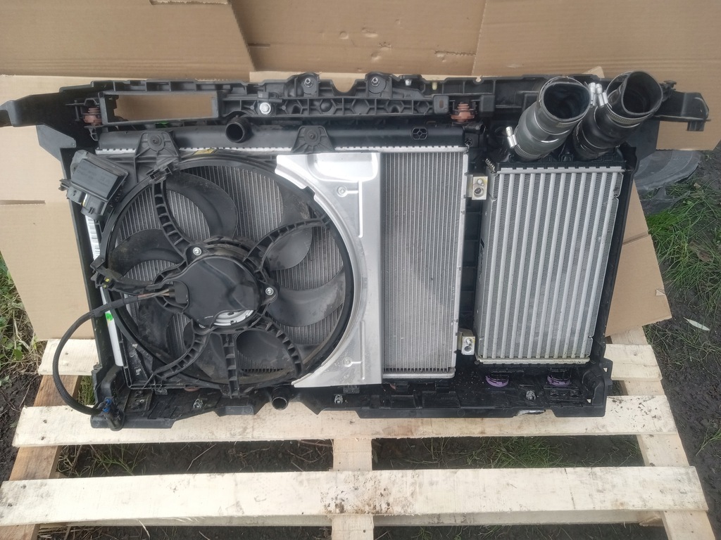 фото №10, Pas передній радіатор citroen c4 iii 1.5 blue hdi комплект