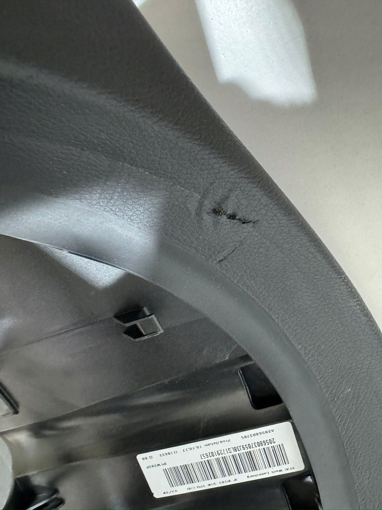 фото №12, Панель приладів консоль панель приладів mercedes c-klasa w205 kombi подушка безпеки orginał