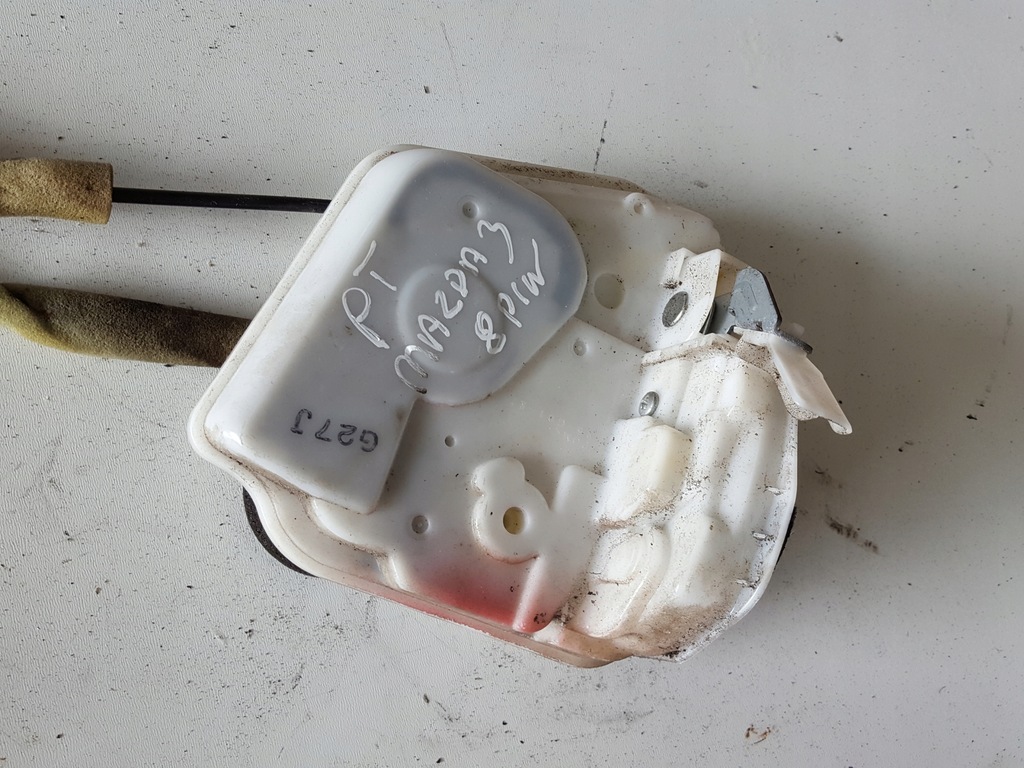 фото №1, Mazda 3 ii bl 08-13r замок дверь правый задняя 8 pin