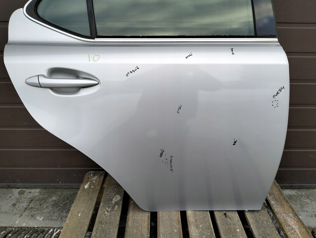 фото №9, Дверь правый задняя задние lexus is ii 220 цвет 1g1 lata 05-09 sedan