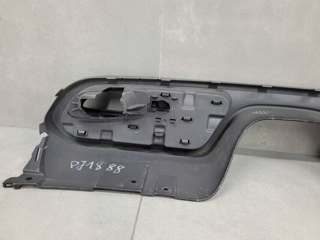 Накладка дифузор бампера задній задня mini f56 jcw 14-19 Зі Шроту