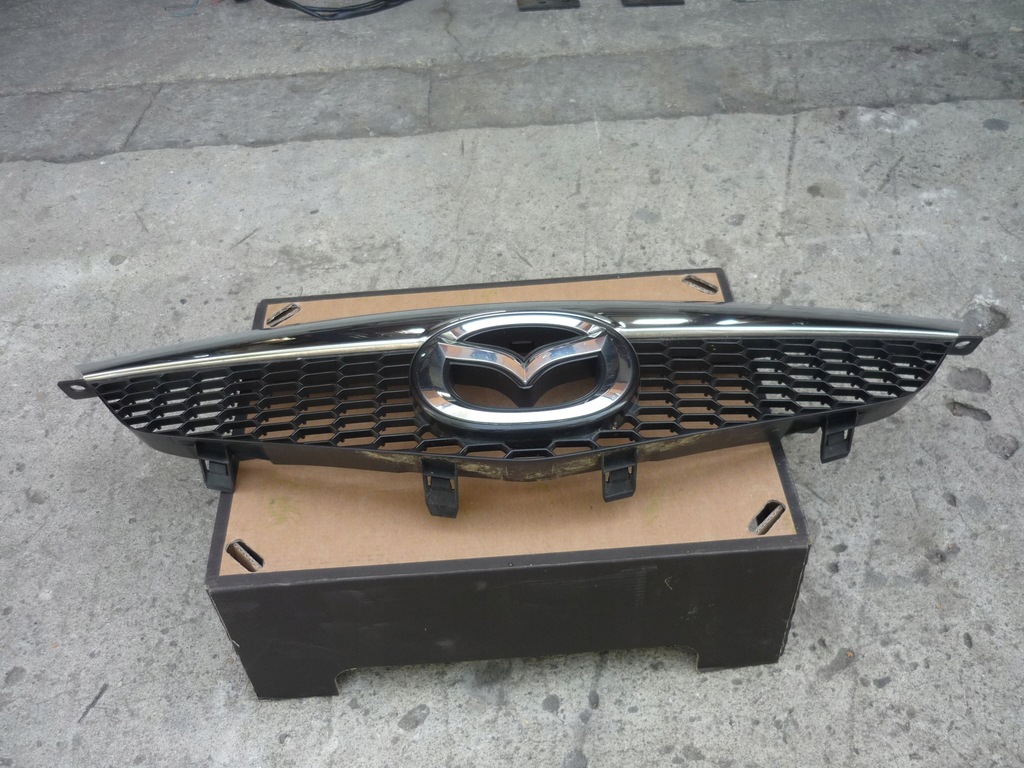 фото №10, Решітка радіатора передня / mazda 6 vi i 1 gg gy - lift - 2005-2008 / bardzo ładna