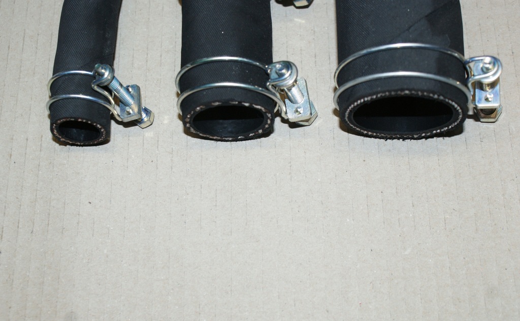 фото №10, Труби i хомути радіатора обігрівача pogrzewacza двигуна m20 gaz 69 wąż шланги