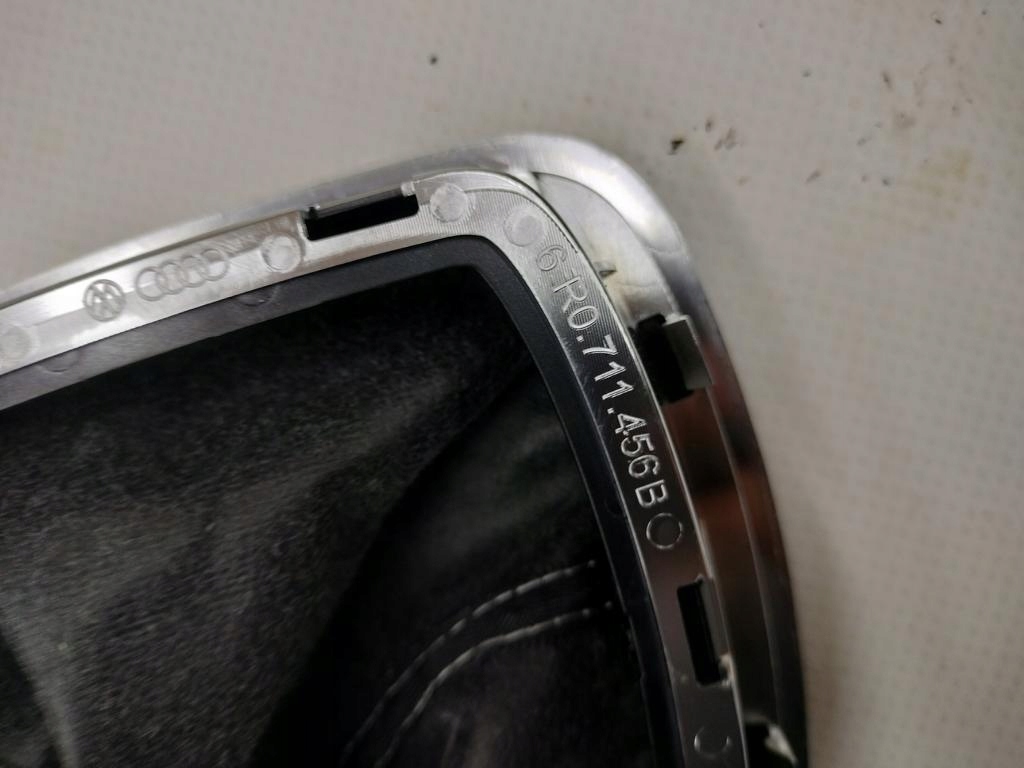 фото №6, Ручка чохол перемикання передач vw polo v 5d 1.6 tdi 12r 6r 6r0711456b