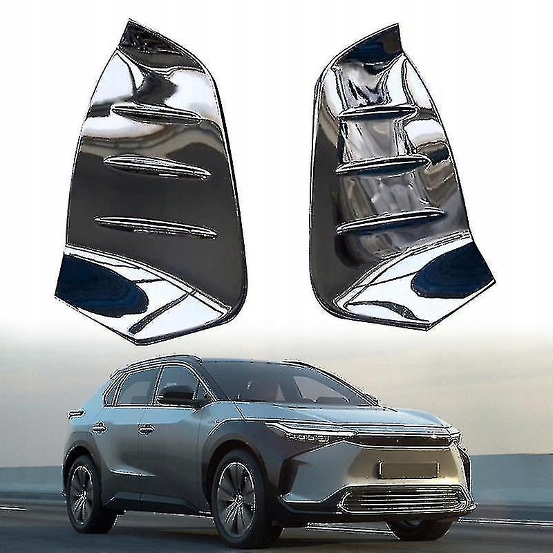 фото №5, Car хром передняя часть сторона air vent cover compatible with toyota bz4x 2022 2023