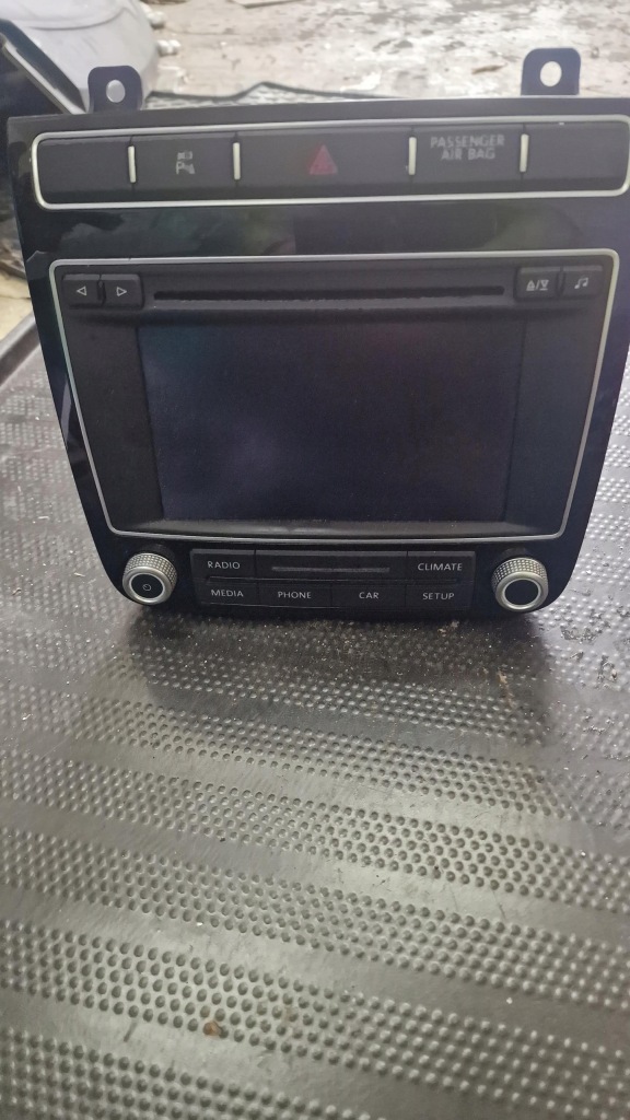 фото №2, Дисплей радио touareg 7p lift 7p6035190c