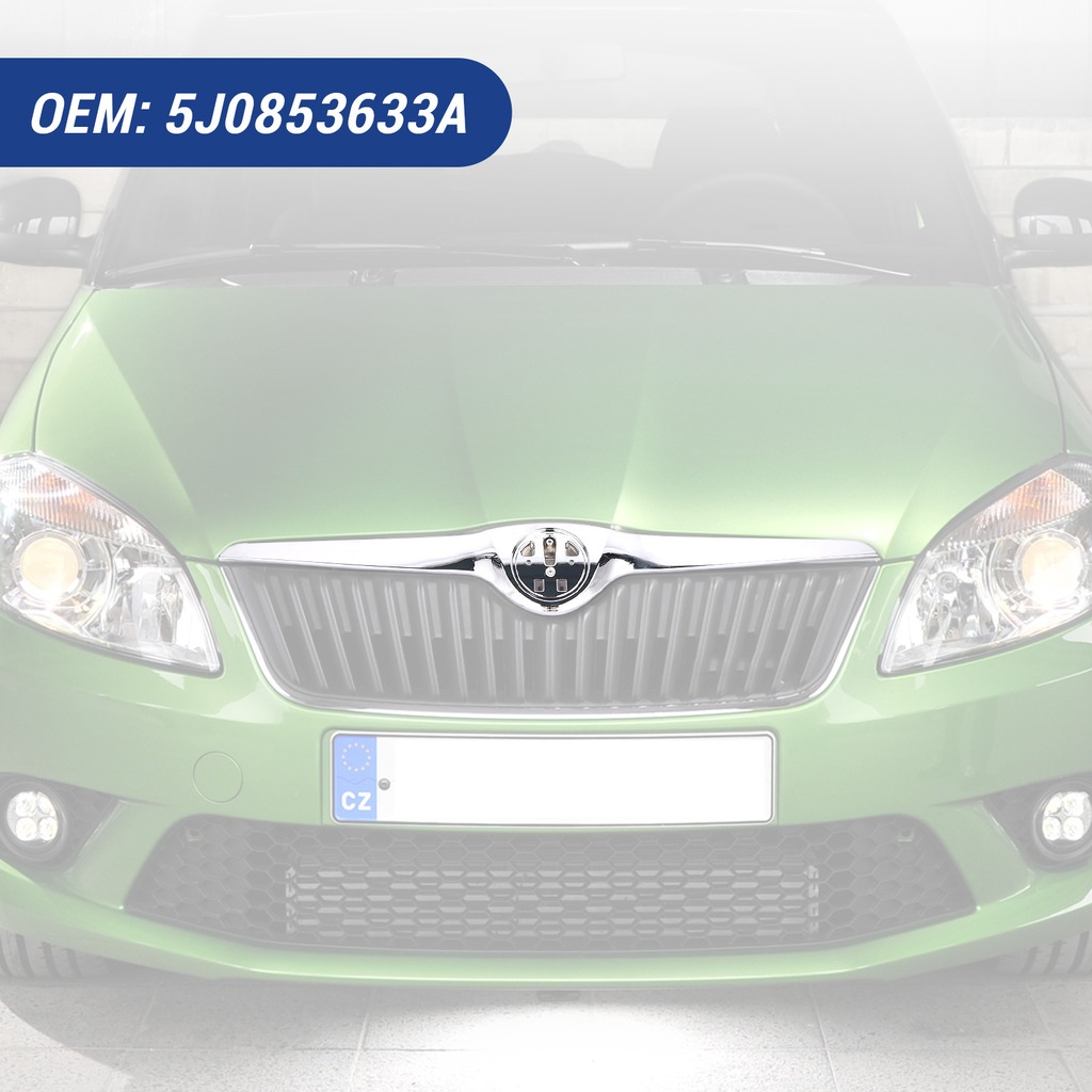 фото №8, Передній решітка радіатора решітка радіатора хром trim 5j0853633a stylowe хром передня частина p3