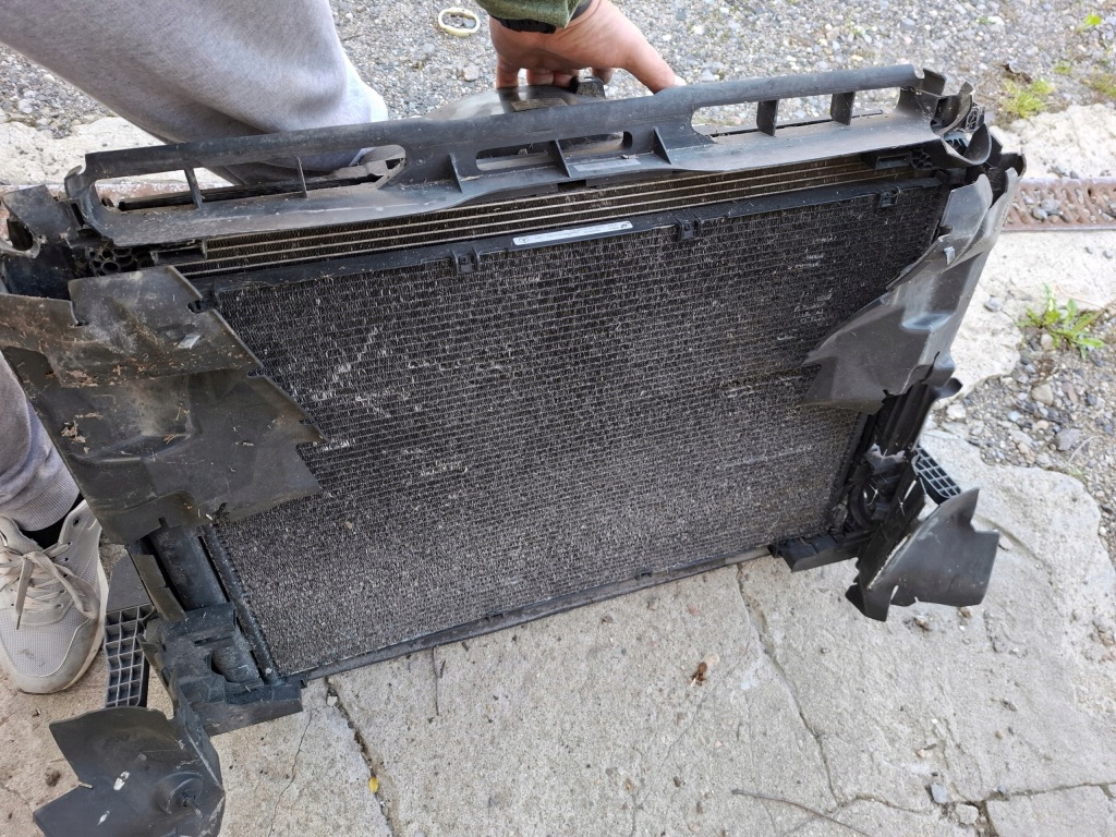 Mercedes w222 комплект радиатор воды кондиционер вентилятор вентилятор 350 cdi 13r в Украине