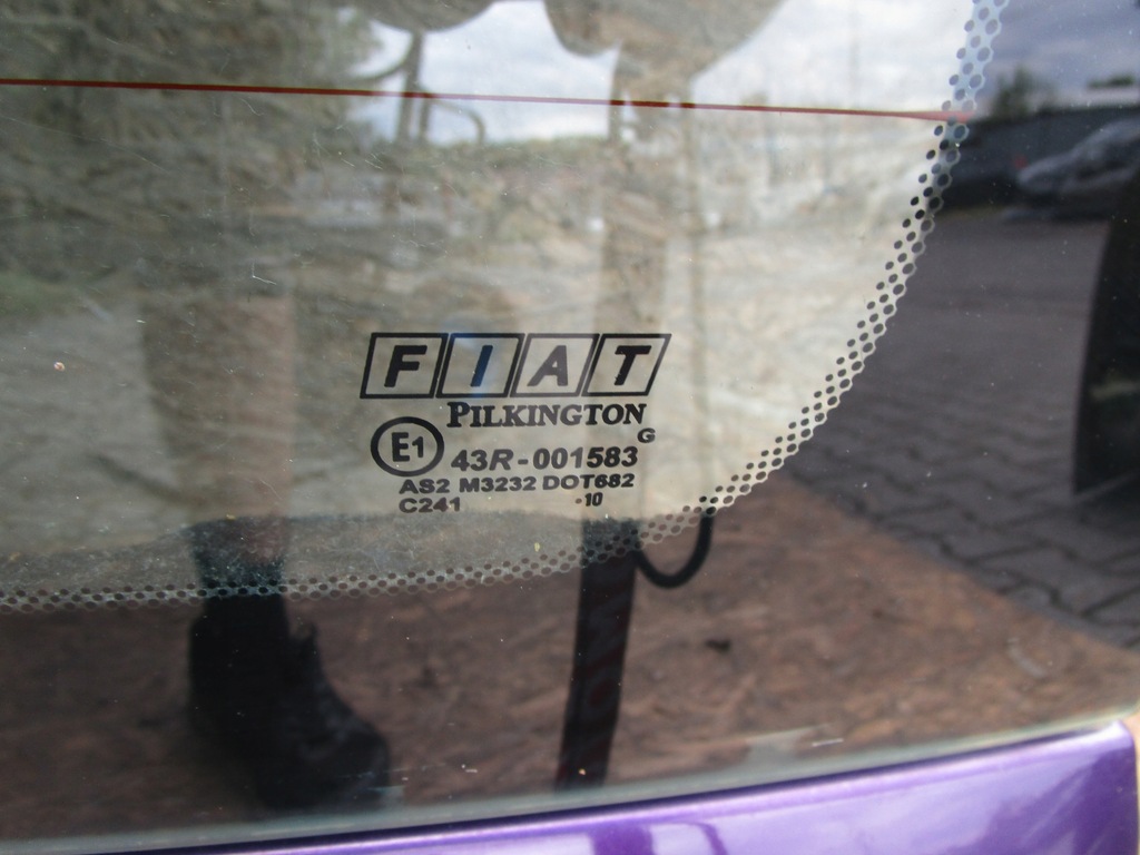 фото №6, Кришка багажника задня fiat panda ii 03-