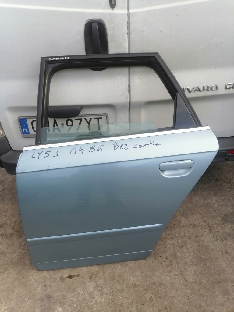 фото №1, Двері лівий задня ліва задні audi a4 b6 ly5j