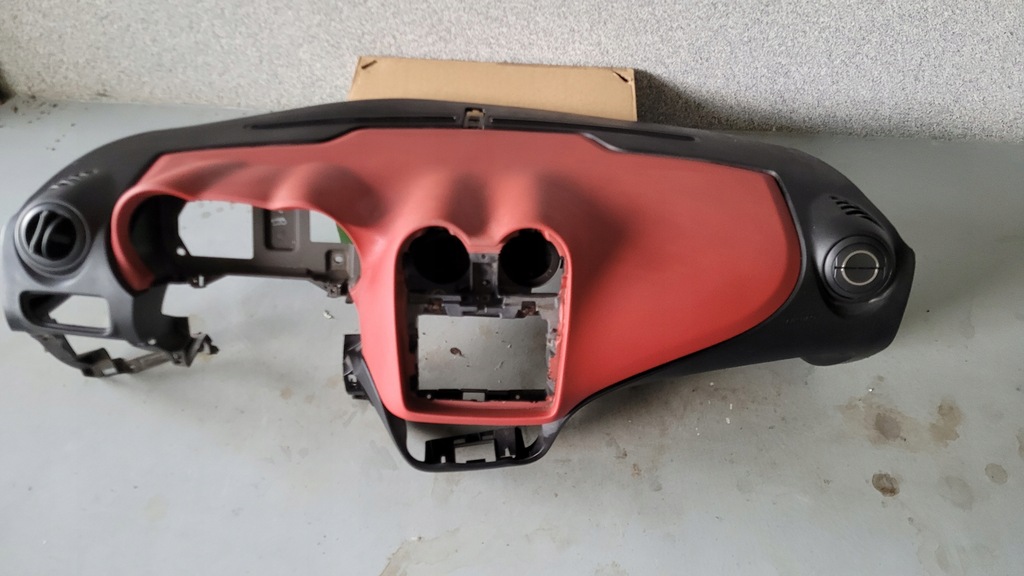 фото №6, Консоль панель приладів панель приладів alfa romeo mito czerwona oryg