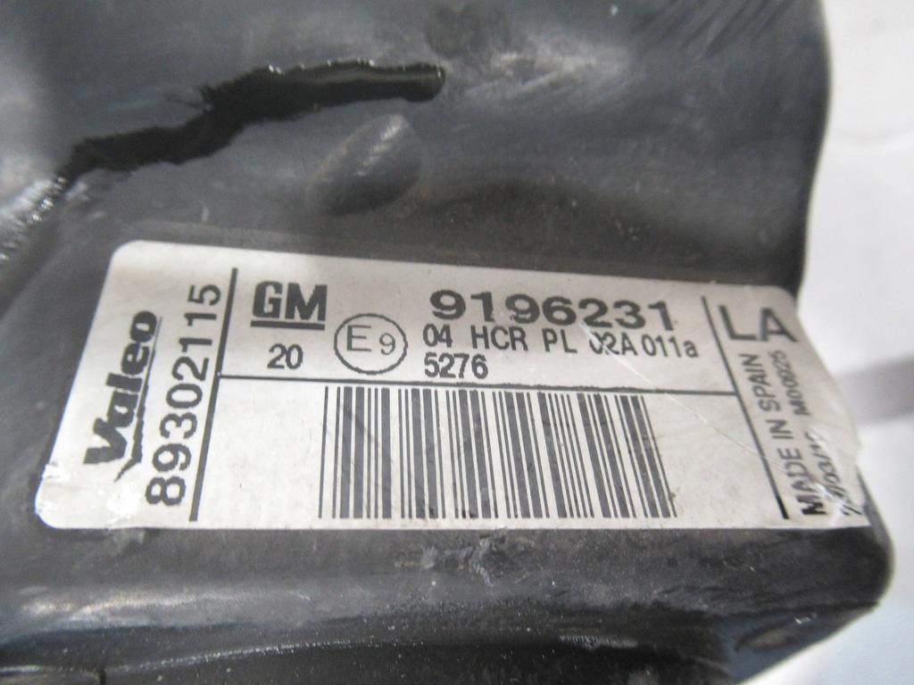 фото №7, Лампа перед левая 9196231 opel corsa c 00-03