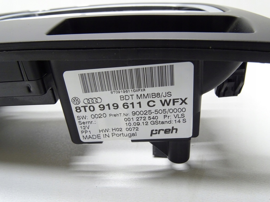 фото №10, Панель управление mmi переключатель navi радио 8t0919611c audi a5 8t a4 b8
