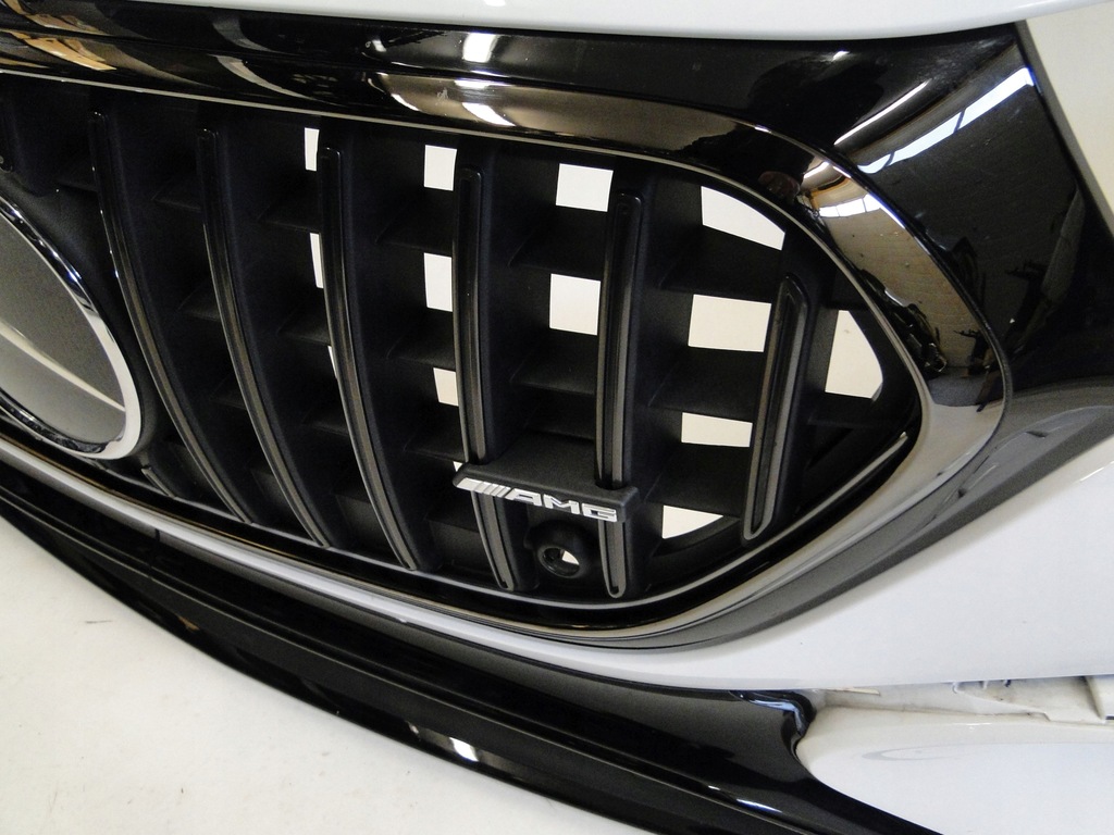 фото №6, Mercedes бампер передний a2148856902 e klasa 214 w214 e53 53 amg pts камера