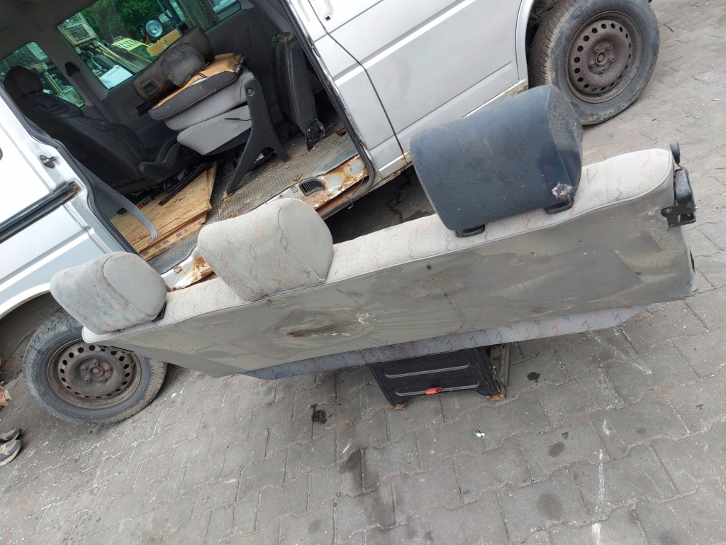 фото №3, Vw t4 lift сиденье заднее сиденье третьего rzędu