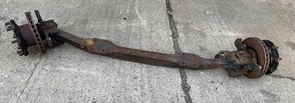 фото №1, Atego ii 2 oś балка перед ступица 19.5 1224 1229