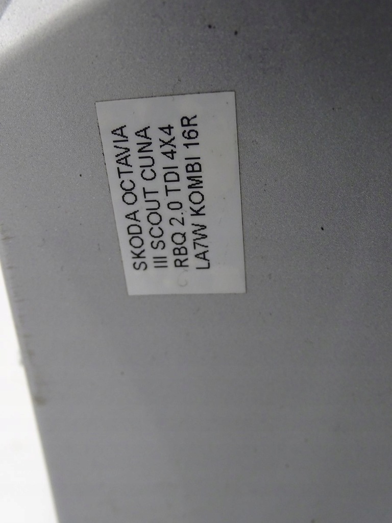 фото №10, Бампер перед передний skoda octavia iii scout 13- la7w