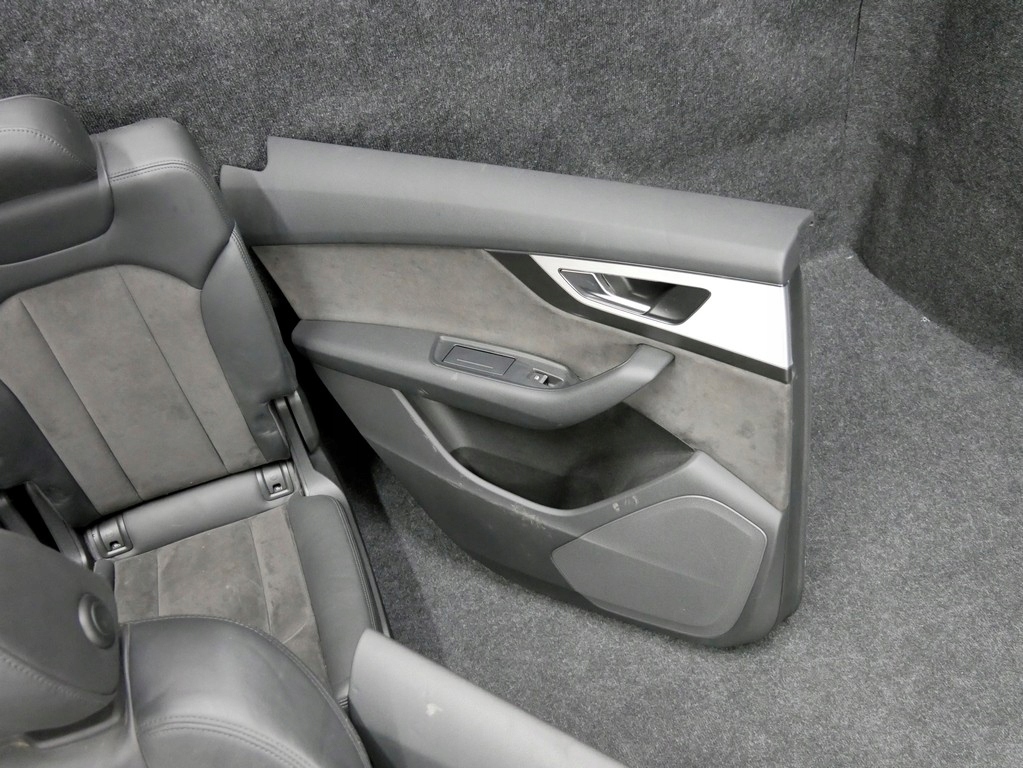 фото №12, Сиденья обшивки комплект кожа alcantara audi q7 4m
