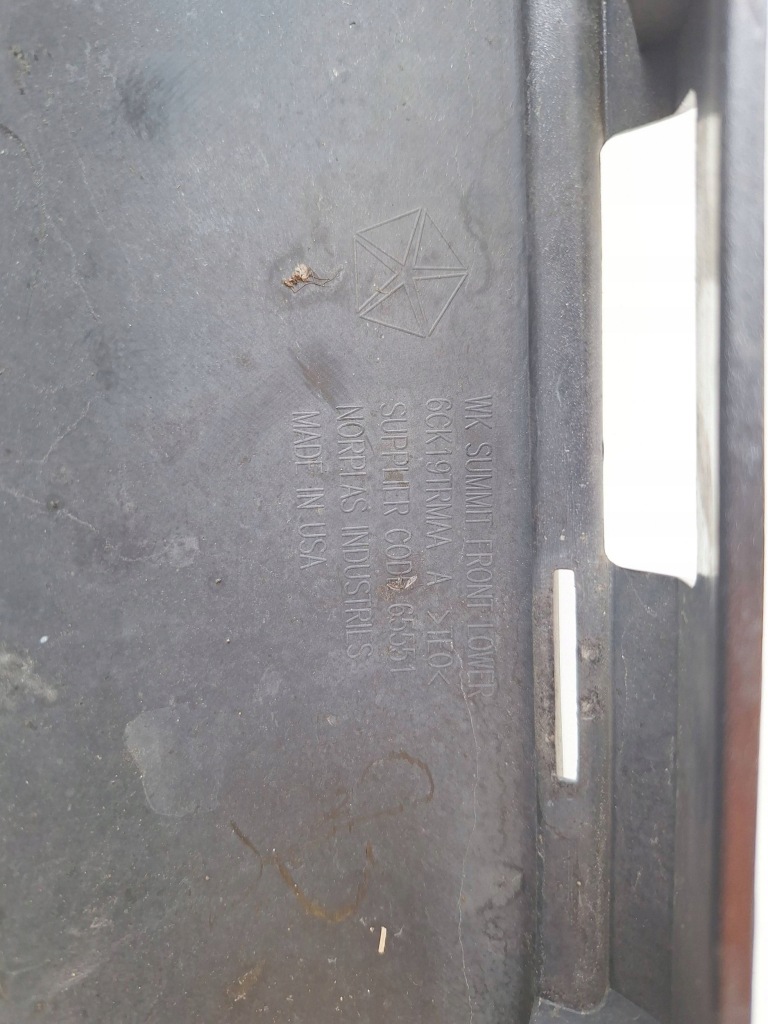 Jeep grand cherokee wk2 lift накладка бампера перед 6ck19trmaa оригинал Недорого