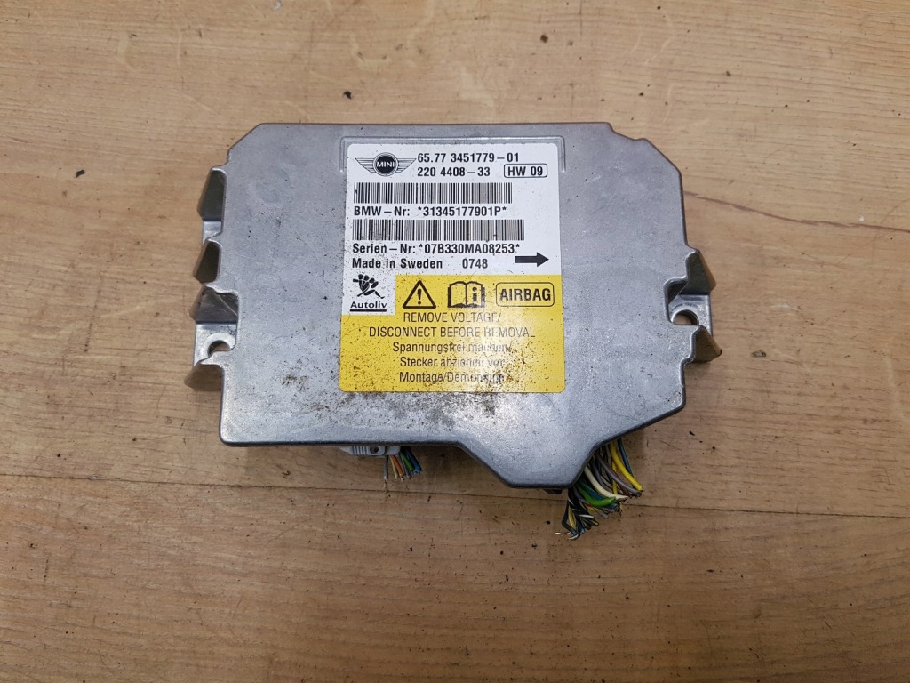 Купить Модуль блок управления подушек подушка безопасности mini cooper 2